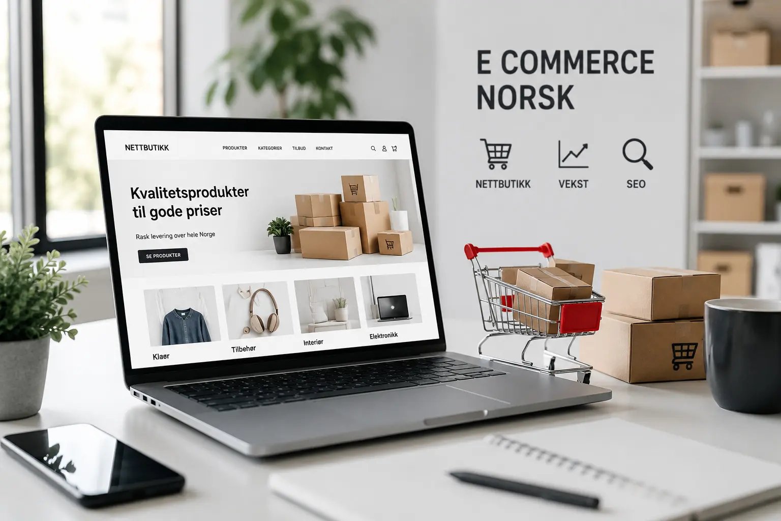 E commerce norsk for bedrifter som vil selge mer på nett