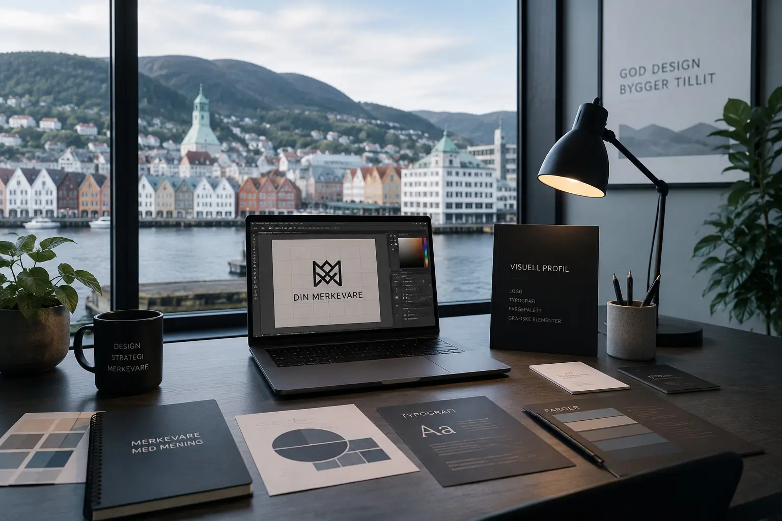 Grafisk design i Bergen som styrker merkevaren din