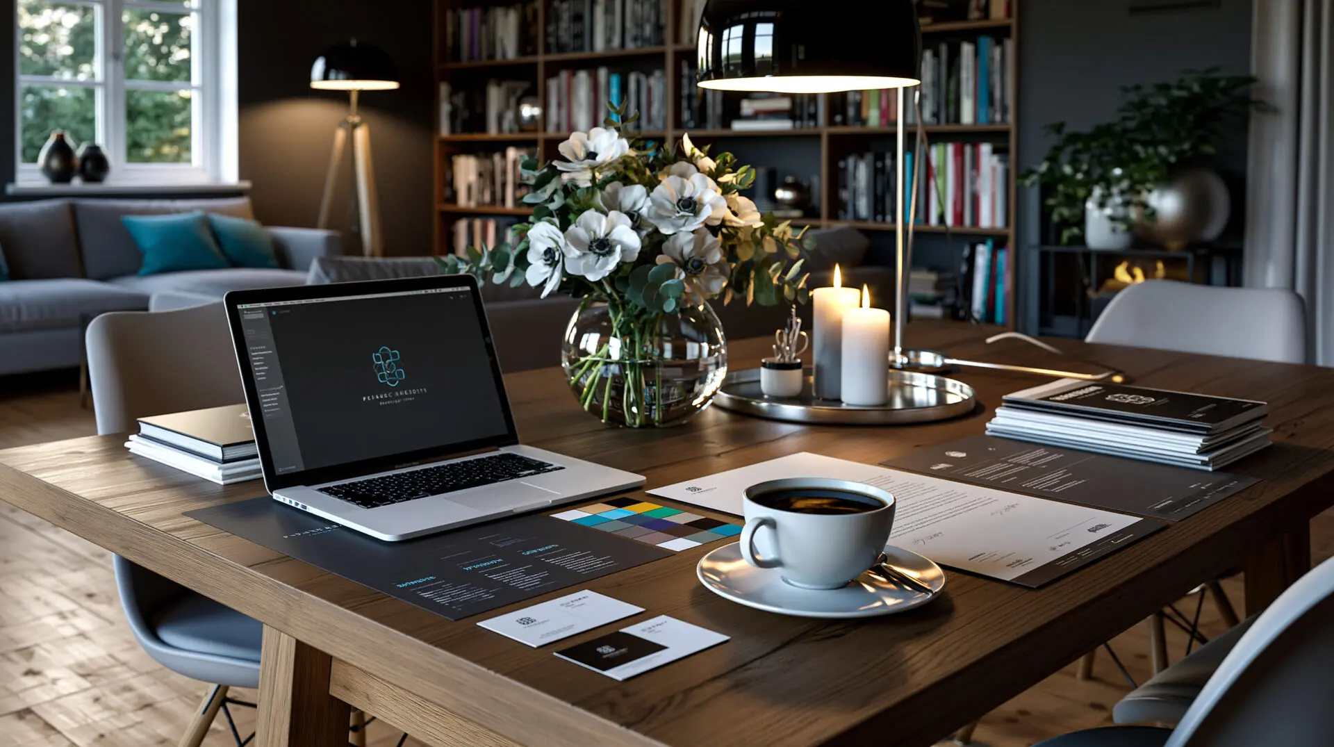 Grafisk design som bygger en sterk visuell identitet